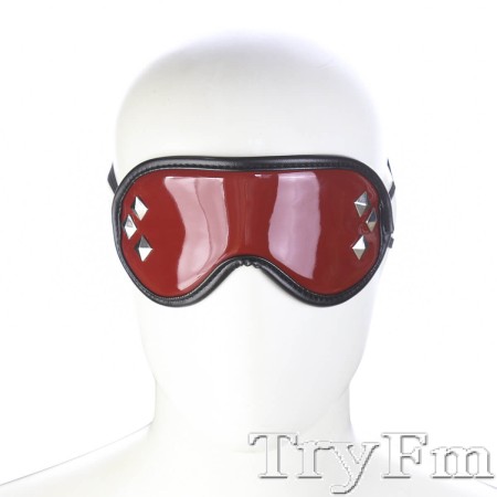 Black Rivet Blindfold