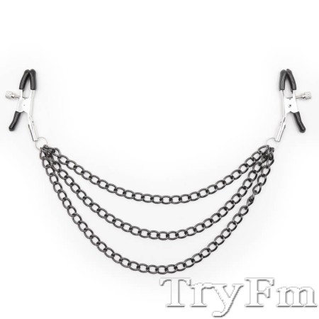 Triple Chain Nipple Clamp