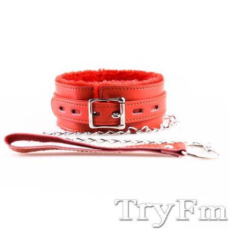 Red Plushed Collar