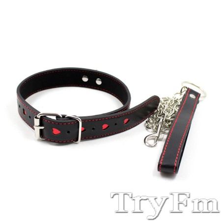 Cute Red-heart Collar