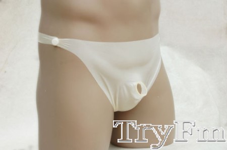 MythPoint men latex shorts underwear brief