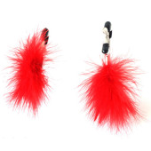 Cute feather Clamps Nipple Clitoris Toy