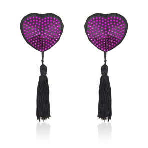 Heart tassel pasties