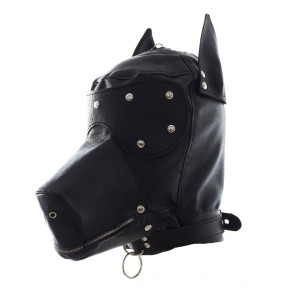 BDSM Hood with Removable Muzzle