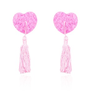 Heart-flower tassel pasties