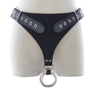 Leather harness Male Cock Rings