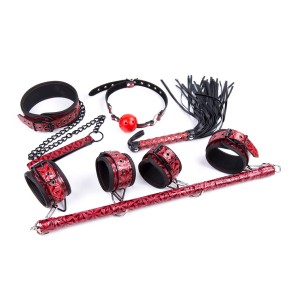 Red And Black BDSM Set