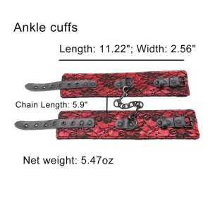 Red Ankle cuffs