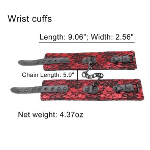 Red Wrist cuffs