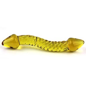 Yellow glass snake 