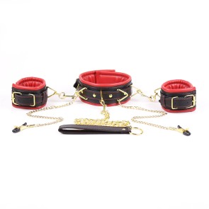 Padded Collar with cuffs and clamps