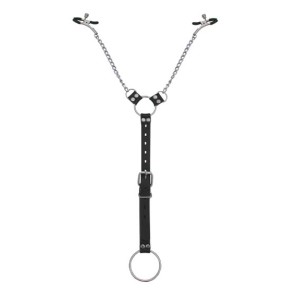 Nipple Clamp Penis Ring for Male