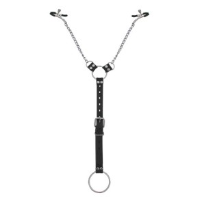 Nipple Clamp Penis Ring for Male