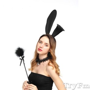 Sexy Bunny Girl Black