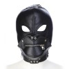 Detachable mask hood with zipper