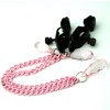 Pink Chain Nipple Clamp