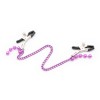 Purple Chain Nipple Clamp