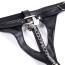 Sexy Leather Panty with open front