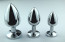 Stainless Steel Silver Anal Plug with Jewelry