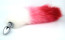 Colorful tail with stainless steel gold plug