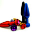 Anal Explorer Collorful Drill with jewelry