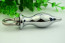 Upgrade Bulged Plug with a Pull Ring Stainless steel Silver