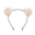 light pink sweet voile ear