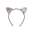 light pink bling-bling cat ear