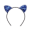 blue bling-bling cat ear