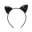 black bling-bling cat ear
