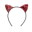 red bling-bling cat ear