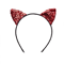 Red Bling-bling Cat Ear