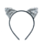 Silvery Bling-bling Cat Ear