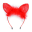 Red Furry Cat Ear