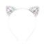 Rhinestone Ear Style One(Silvery edge)