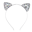 Rhinestone Ear Style Two(Black edge)